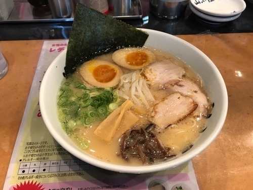 「ラーメン」@筑豊ラーメン 山小屋 新北九州空港店の写真