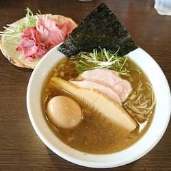 【限定】清湯煮干しラーメン＋チャー増＋味玉