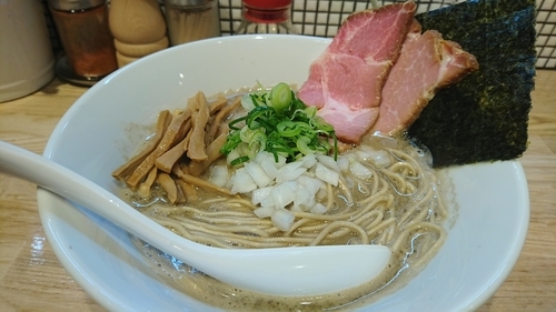 「煮干しラーメン ￥ 780」@らーめん 改の写真