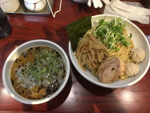 「つけ麺(大)+トッピングセット／￥650+200」@鶏だし中華そば かね壱 KANEICHIの写真