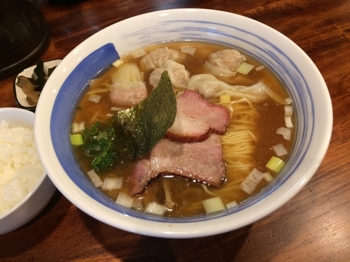 「ワンタン麺」@麺屋 悠の写真