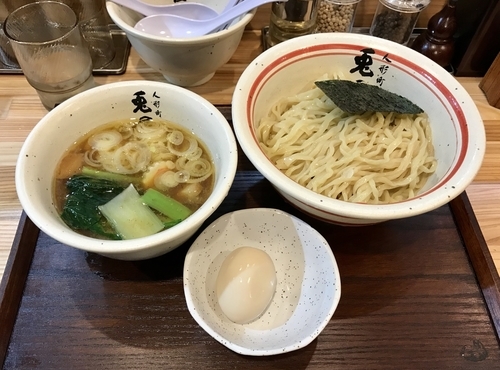 「つけめん＋味玉950円」@人形町 兎屋の写真