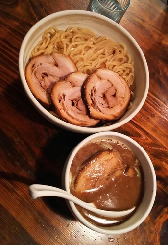 「焼豚つけそば」@中華ソバ 櫻坂の写真