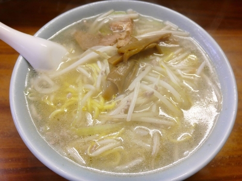 「サッポロ塩ラーメン¥490」@札幌ラーメン 前川の写真