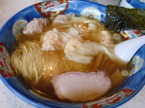 「ミックスワンタンメン」@たんたん亭の写真