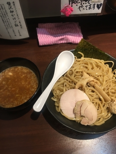 「濃厚鶏×鰹辛つけそば 830円」@濃厚鶏そば 暁月 荻窪店の写真
