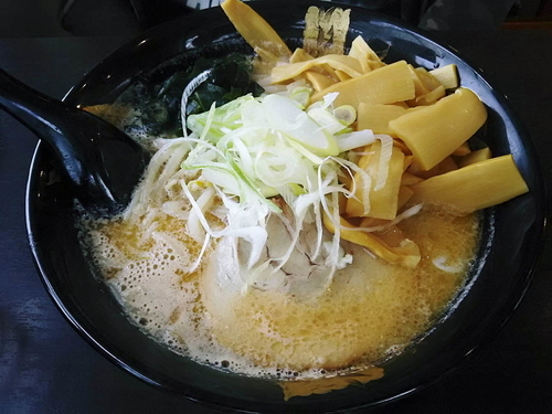 「味噌ラーメン790円＋メンマ」@北海道らーめん 龍源 所沢1号店の写真