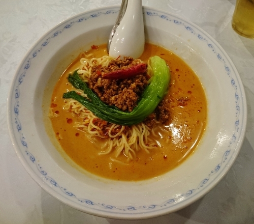 「冷やしタンタン麺(夏季限定) 910円」@中国ラーメン揚州商人 飯田橋ラムラ店の写真