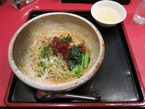 「汁なし担々麺:800円」@新宿 秀山 新宿店の写真