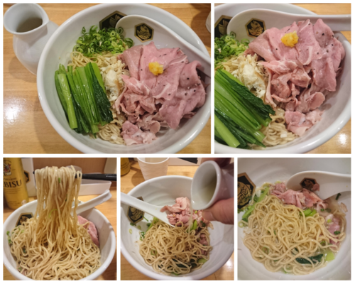「鯛油そば（スープ付）＋Smokeチャーシュー」@真鯛らーめん 麺魚の写真