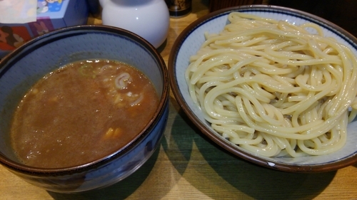 「濃厚魚介つけ麺　大」@鼈の写真
