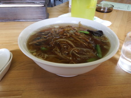 「一代風あんかけラーメン（チャーシュウ・もやし入り）」@中華レストラン 一代の写真