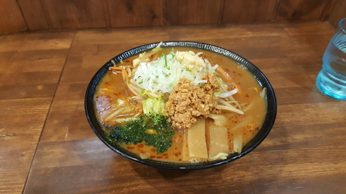「味噌野菜タン麺」@麺や 蒼輝 AOIKAGAYAKIの写真