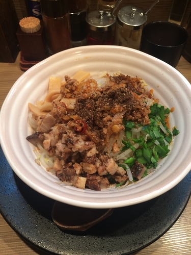 「担々まぜそば【限定】」@満開屋 川口本店の写真