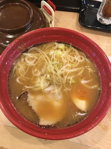 「濃厚味噌らーめん360円」@無添 くら寿司 井草八幡宮店の写真