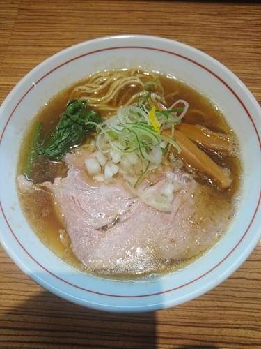 「煮干し中華そば(小) 680円」@niboの写真