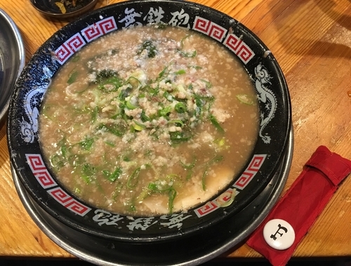「豚骨ラーメン」@無鉄砲 本店の写真