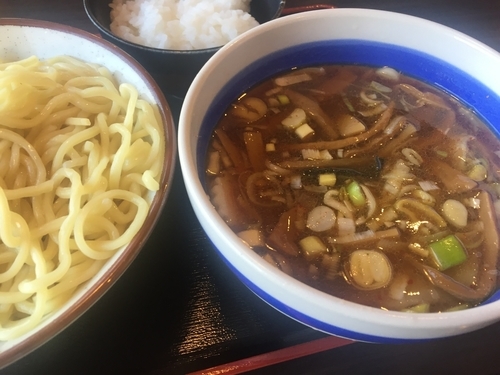 「つけ麺750円 Bセット100円」@荒井大勝軒の写真