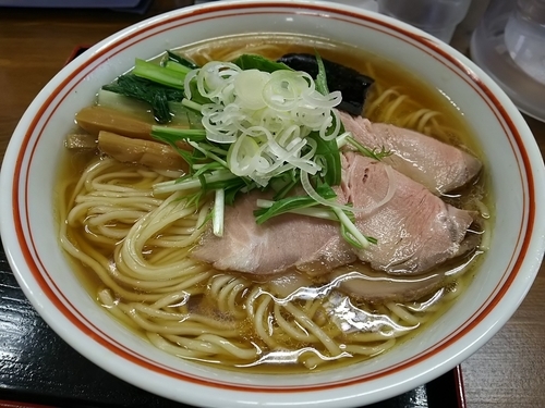 「和風しょうゆらーめん　（大盛り）」@麺屋  朱乃輝の写真