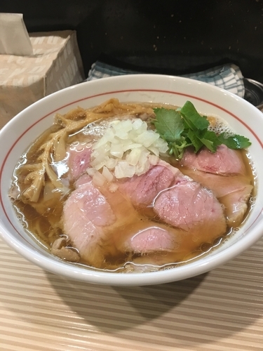 「チャーシュー増し煮干そば」@ラーメン ポール亭の写真