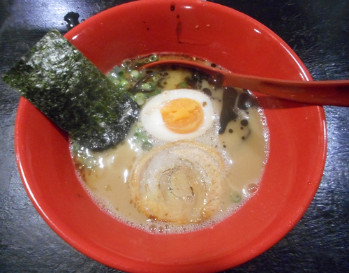 「熊本ラーメン　６８０円」@熊本とんこつらーめん あそ路の写真