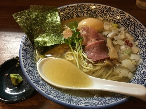 「特製塩そば」@麺処 いぐさの写真