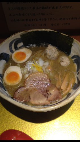 「特製煮干し醤油そば」@麺屋 音の写真