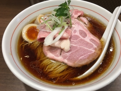 「特撰らーめん 黒 1000円 チャーシュー丼300円」@八咫烏の写真