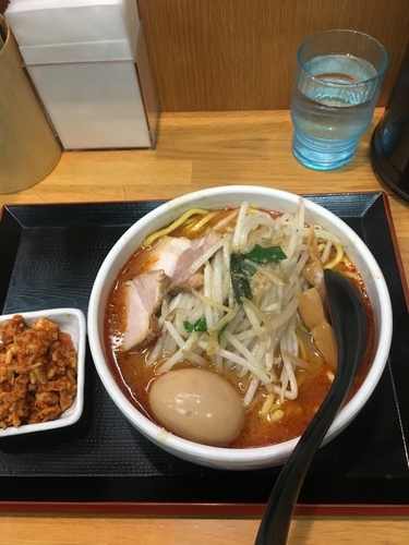 「辛味噌ラーメン」@味噌麺処 花道庵の写真