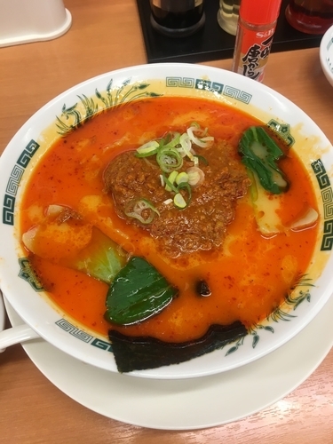 「担々麺」@日高屋 中井駅前店の写真