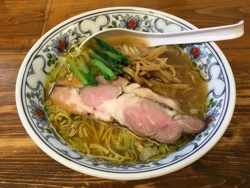 「貝そば」@まるえ食堂の写真