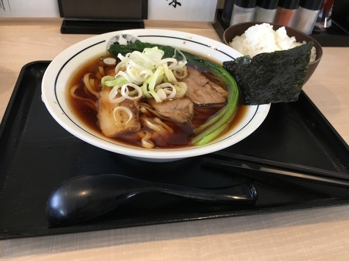 「清湯ラーメン濃口」@麺屋 たけ井 R1号店の写真