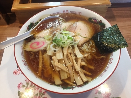 「中華そば メンマ増し」@中華そば 金ちゃんの写真