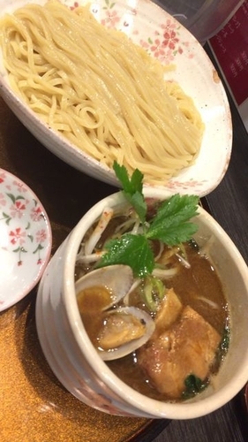 「鶏と貝のつけ麺」@チラナイサクラの写真