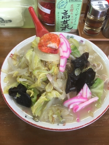 「長崎チャンポン（800¥）」@九州ラーメン 友理 本店の写真