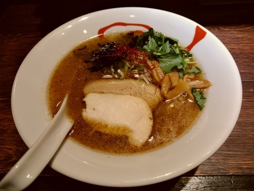 「さば塩らーめん(並盛・150g)800円」@麺屋 福籠 中央銀座通り店の写真