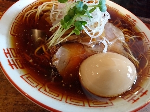 「味玉チャーシュー中華そば」@中華そば しば田の写真