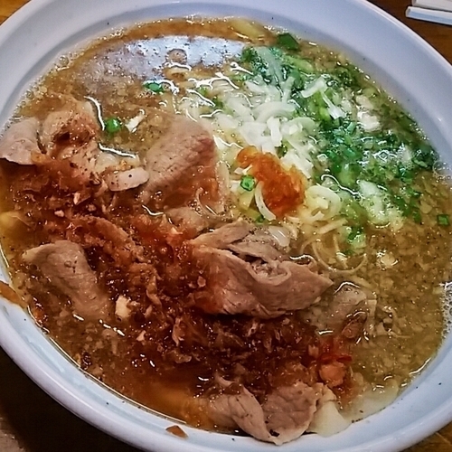 「【ＧＷ限定】旨辛肉そば ８５０円」@はりけんラーメンの写真