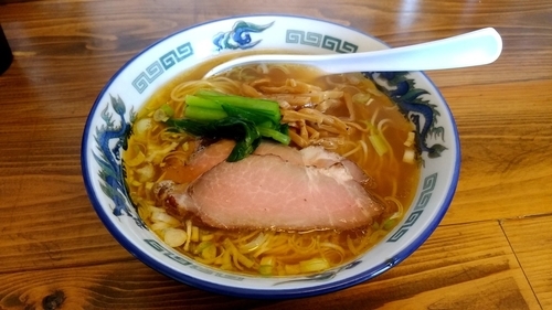 「貝そば（白）」@まるえ食堂の写真