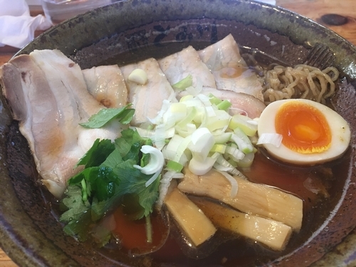 「石臼スモークチャーシュー麺1130円」@富良野 とみ川の写真