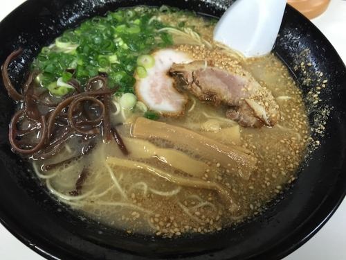 「博多ラーメン630円」@長崎ちゃんぽん丸福の写真
