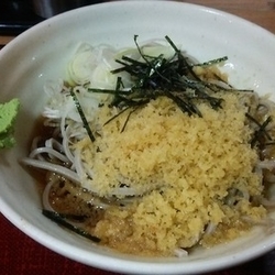 冷したぬきそば 420円