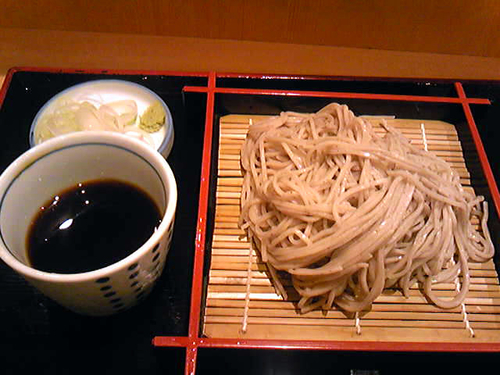 「もりそば」@そばいち 新宿店の写真