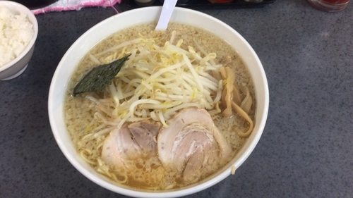「サービスランチ特大」@ハッスルラーメンホンマ 亀戸本店の写真