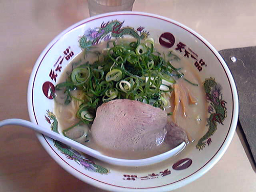 「ねぎラーメン　こってり　並」@天下一品 池袋西口店の写真