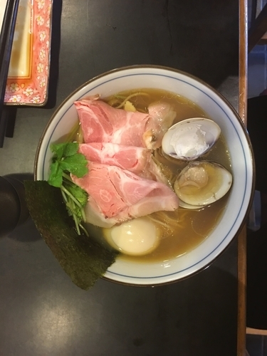 「特製蛤そば」@中華そば 四つ葉の写真