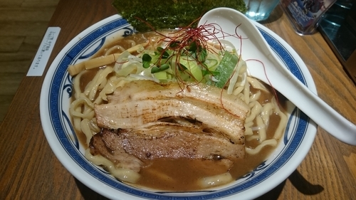 「らーめん（850円）＋大盛り（0円）」@つけ麺や 武双 グランツリー武蔵小杉店の写真