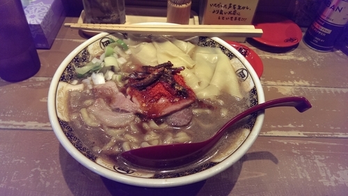 「煮干しラーメン、大盛」@ラーメン凪 下北沢店の写真