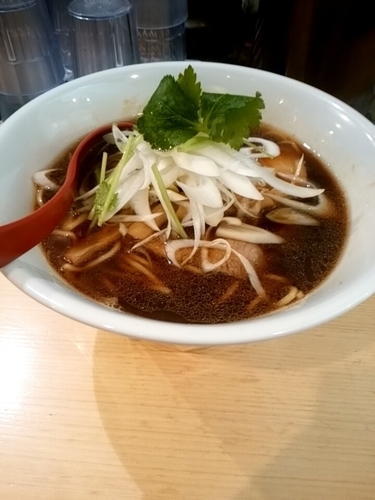 「煮干そば（大盛100円）」@煮干麺 月と鼈の写真