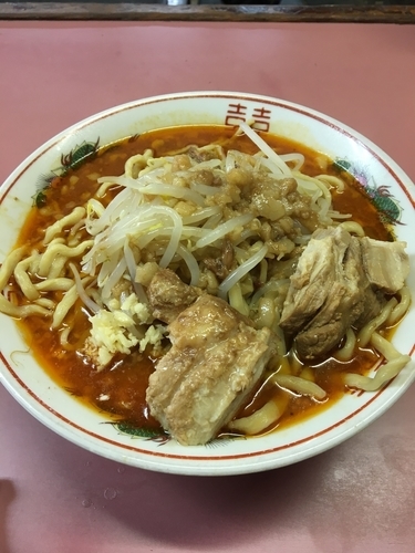 「味噌ラーメン大」@ラーメン荘 おもしろい方への写真